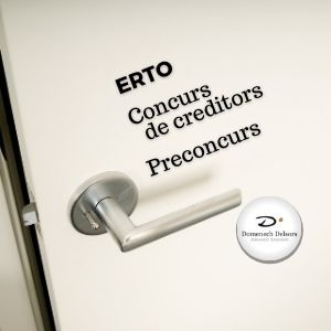 ERTO i Concurs de Creditors, solucions enfront de la crisi de la covid19