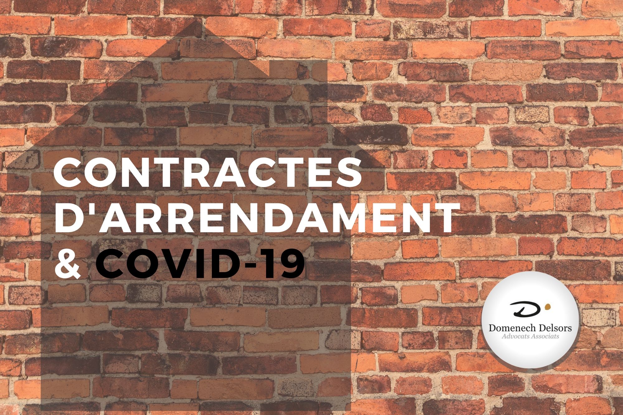 Contractes Arrendament I Covid 19 Domenech Delsors